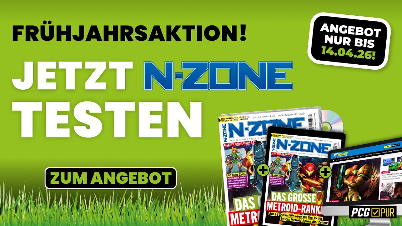 [12/03/2026] N-ZONE Frühlingsaktion: 3 Ausgaben im Abo zum absoluten Sparpreis - alles zu Mario, Zelda und Co. (1)