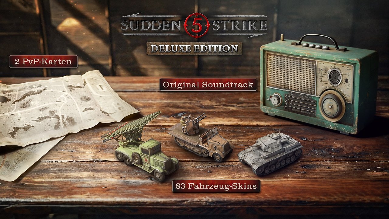 [26/03/2026] Sudden Strike 5: Release für April angekündigt, Deluxe-Edition vorgestellt (1)