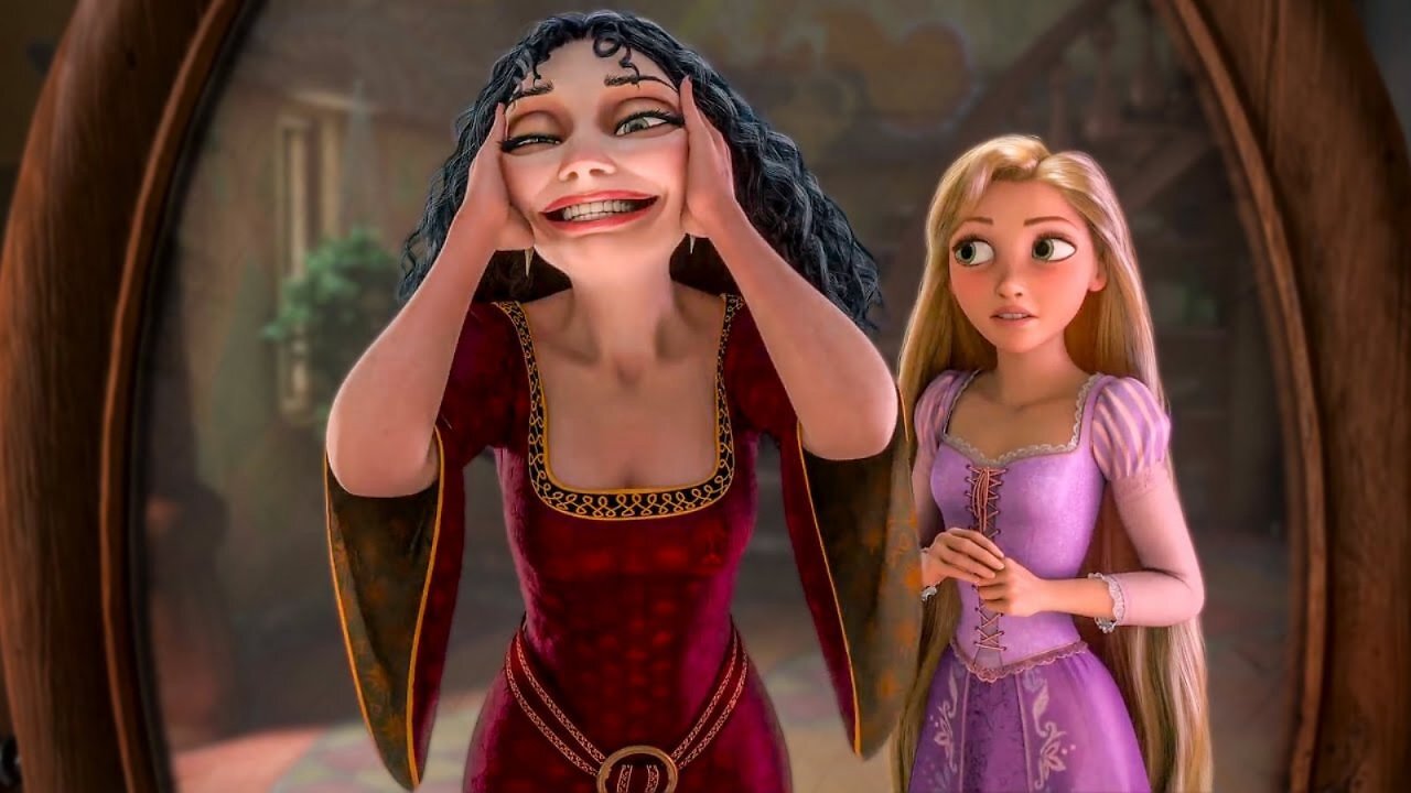 Hexe Gothel in Rapunzel - Neu verföhnt