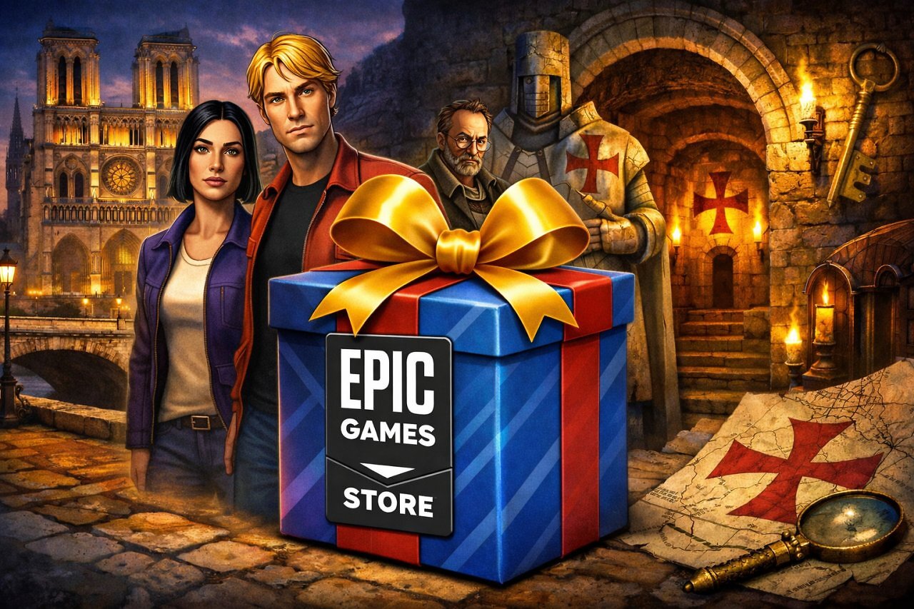 [20/04/2026] Der Adventure-Hit Baphomets Fluch: Die Verschwörung der Tempelritter - Reforged steht kostenlos für Mobile im Epic Games Store bereit.