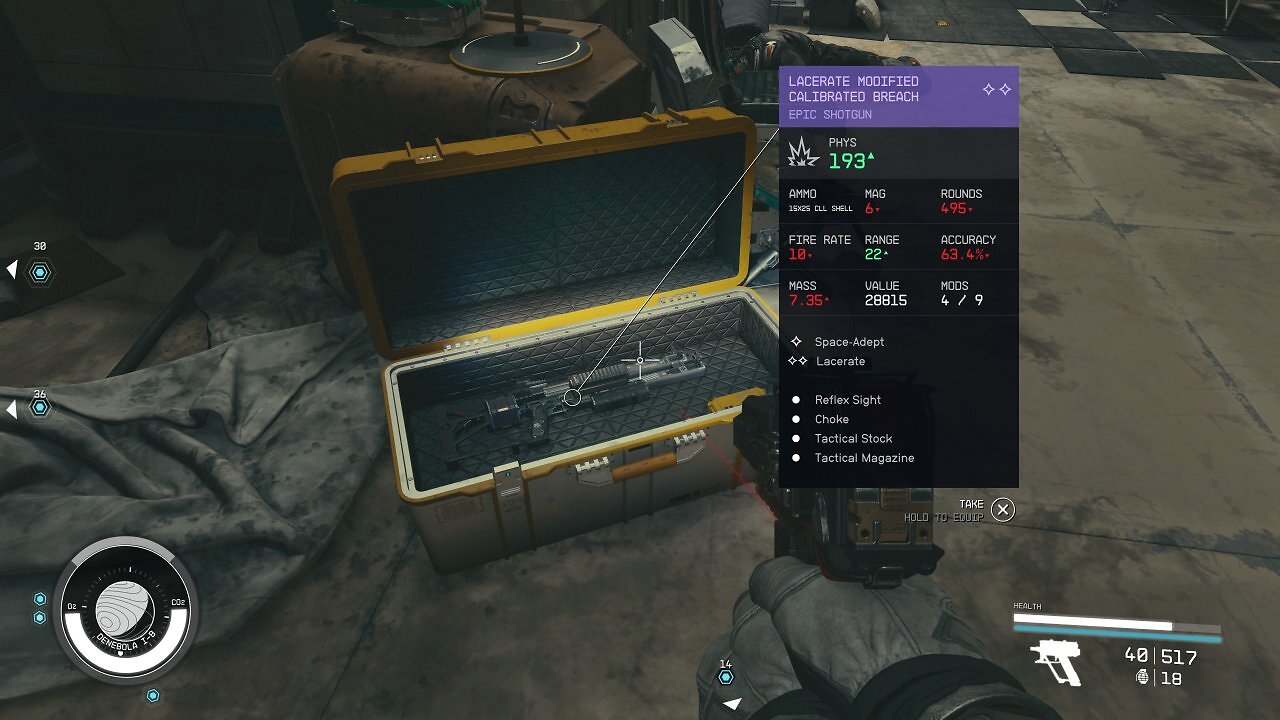 Die Umgebungen sind vollgestopft mit sammelbaren Items, Munition, Nahrung, Waffen und vielem mehr.