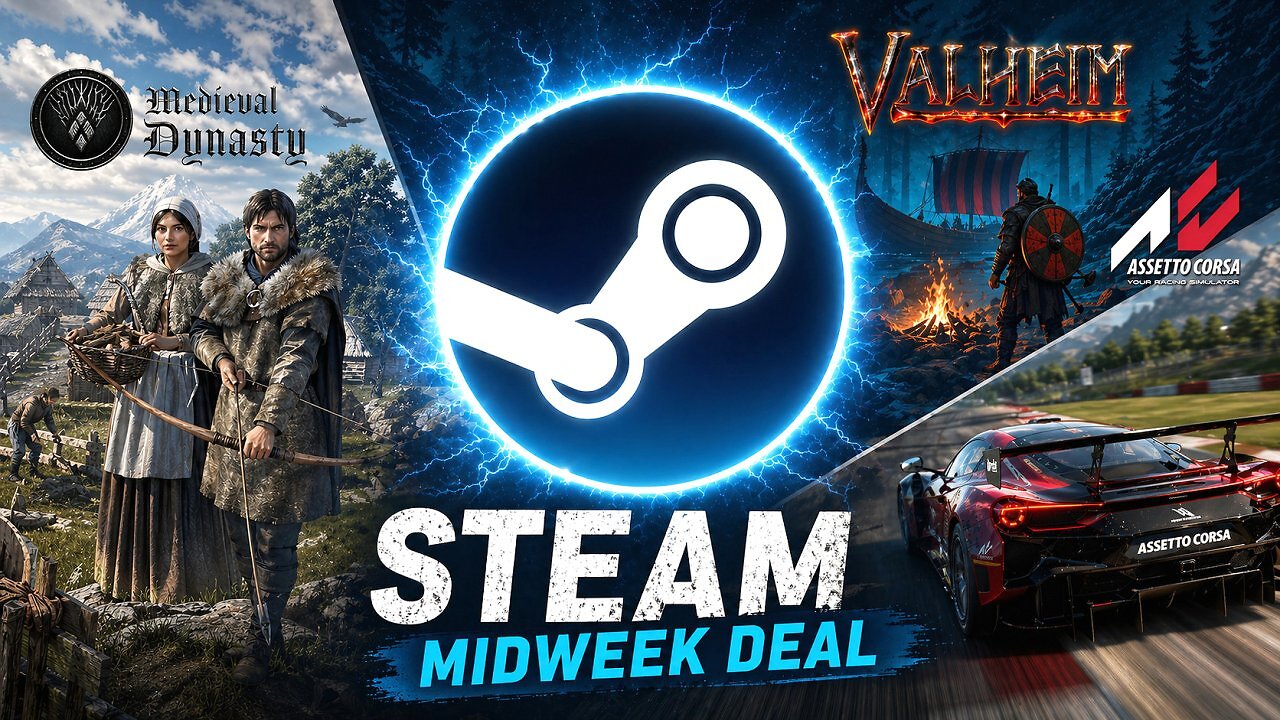 [28/04/2026] Beim aktuellen Steam Midweek Sale gibt es nicht nur das Survivalspiel Valheim zum &nbsp;Schnäppchenpreis.