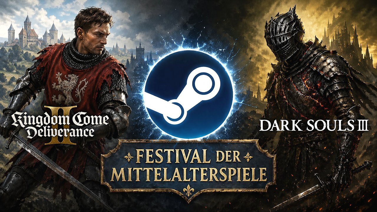 [21/04/2026] Bei Steam bekommt ihr aktuell MIttelalter-Highlights mit bis zu 90 Prozent Rabatt.