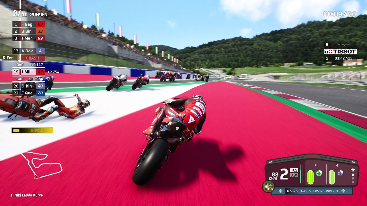 [07/05/2026] Tracklimits sind für die KI-Piloten in MotoGP 22 ein Fremdwort. Doch auch in aktuellen Titeln nehmen die Rumpel-NPC kaum Rücksicht auf andere Fahrer.