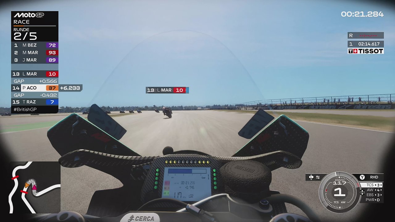 [07/05/2026] Für die volle Immersion gibt es auch in Motorrad-Simulationen die Ego-Perspektive. Es braucht einige Zeit, um die neuen Herausforderungen aus der Ansicht zu meistern.