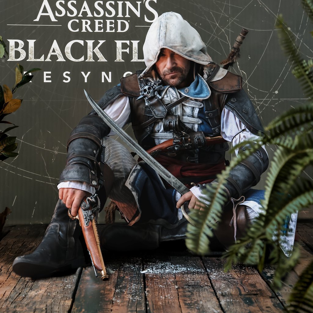 [18/05/2026] Matt Ryan im authentischen Edward Kenway Cosplay.