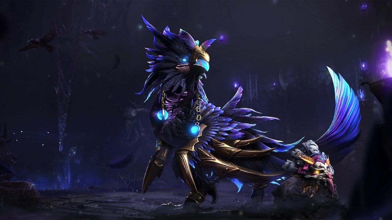 [12/05/2026] WoW x Diablo Shop-Mount Zügel des Rabenfürsten.
