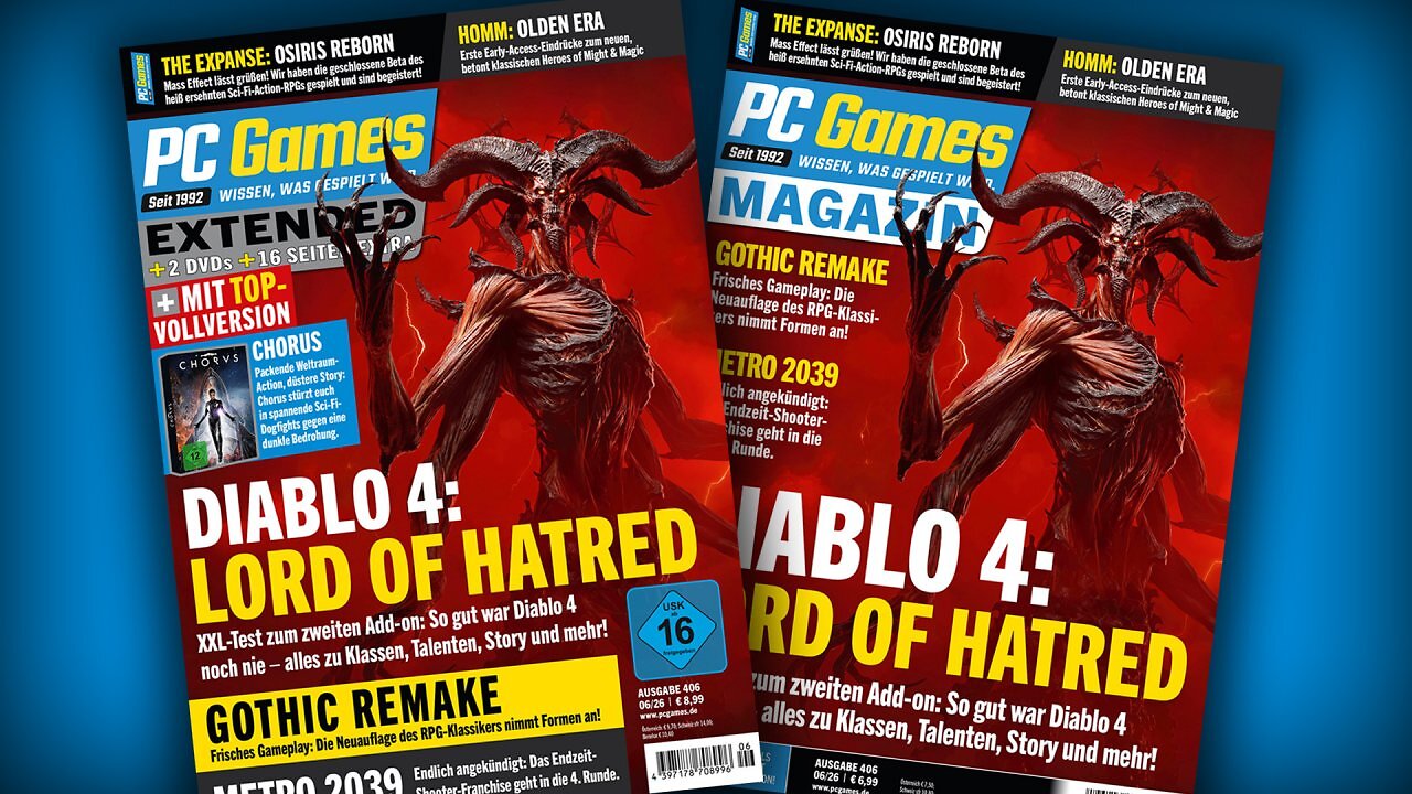 [08/05/2026] Die beiden Heftvarianten der PCG 06/26