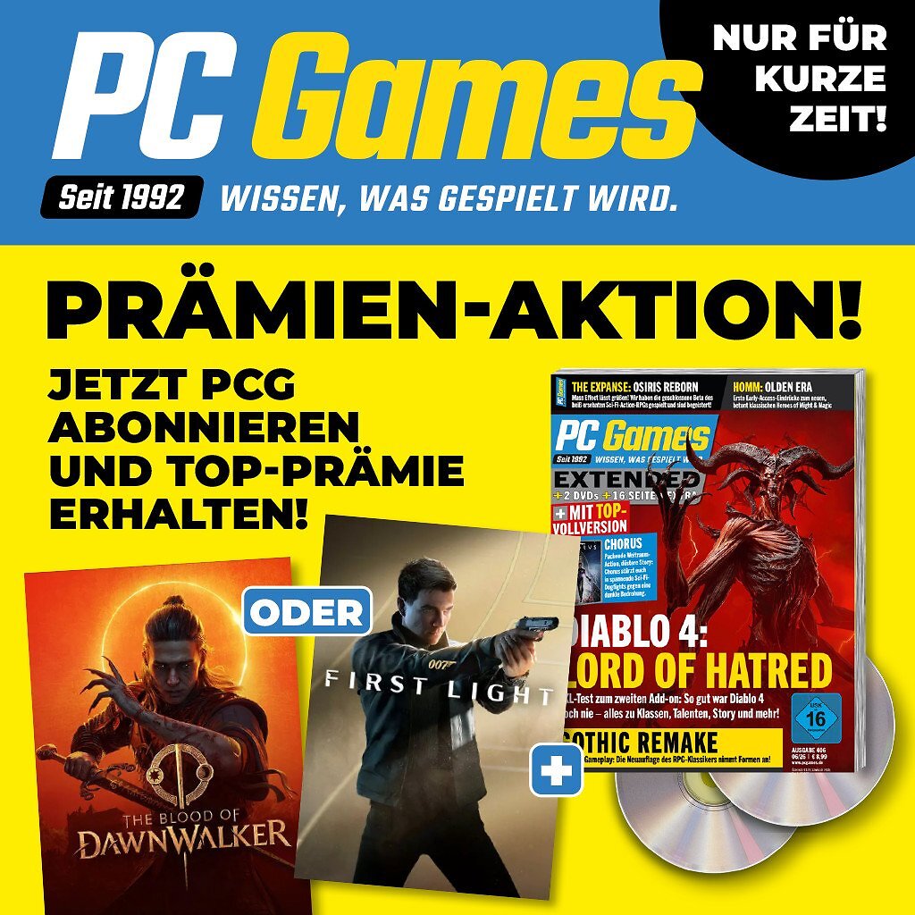 [28/05/2026] Nur für kurze Zeit: PC Games Extended abonnieren und wertvolle Top-Prämie sichern! (2)
