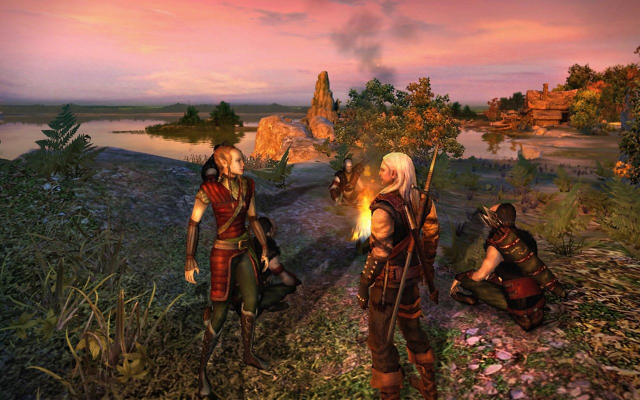 [22/05/2026] Geralt in The Witcher: Enhanced Edition. Das Rollenspiel ist schon mächtig in die Jahre gekommen, Atmosphäre und Quests überzeugen aber immer noch.
