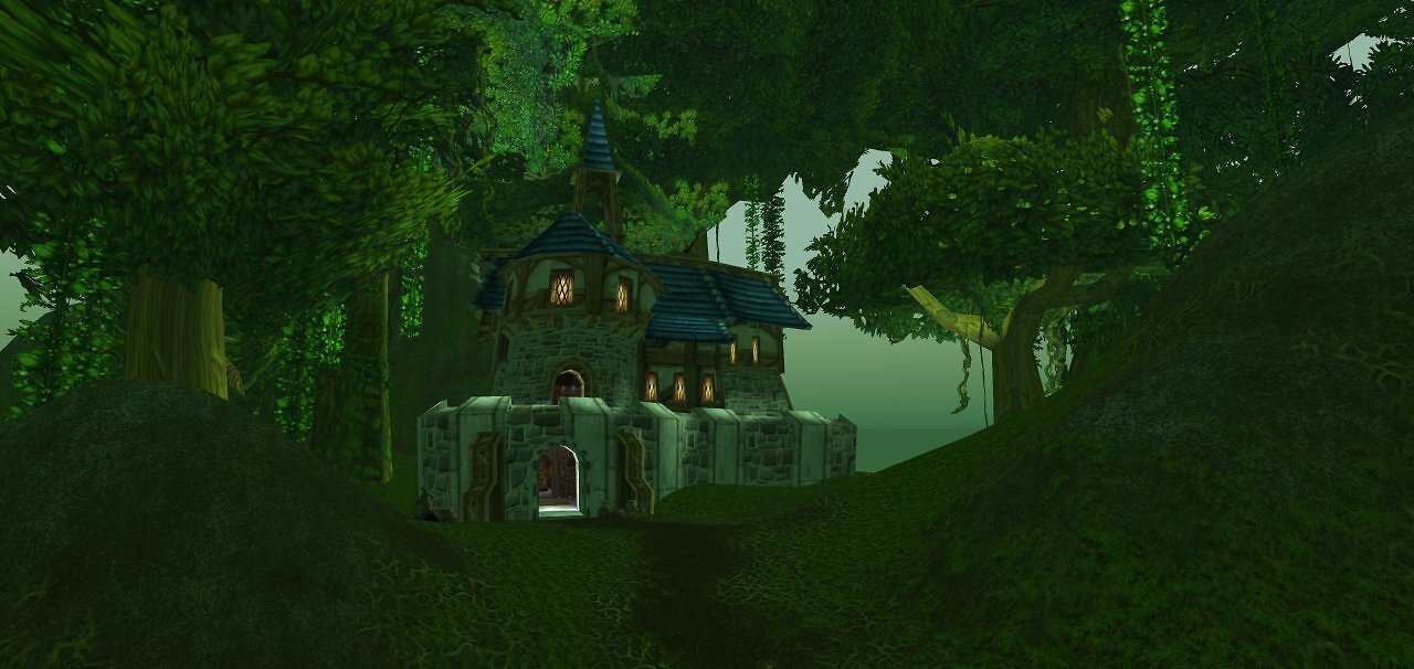 [20/05/2026] GM Island. Mit Tricks konnte man bereits damals von Darnassus zur Insel gleiten.