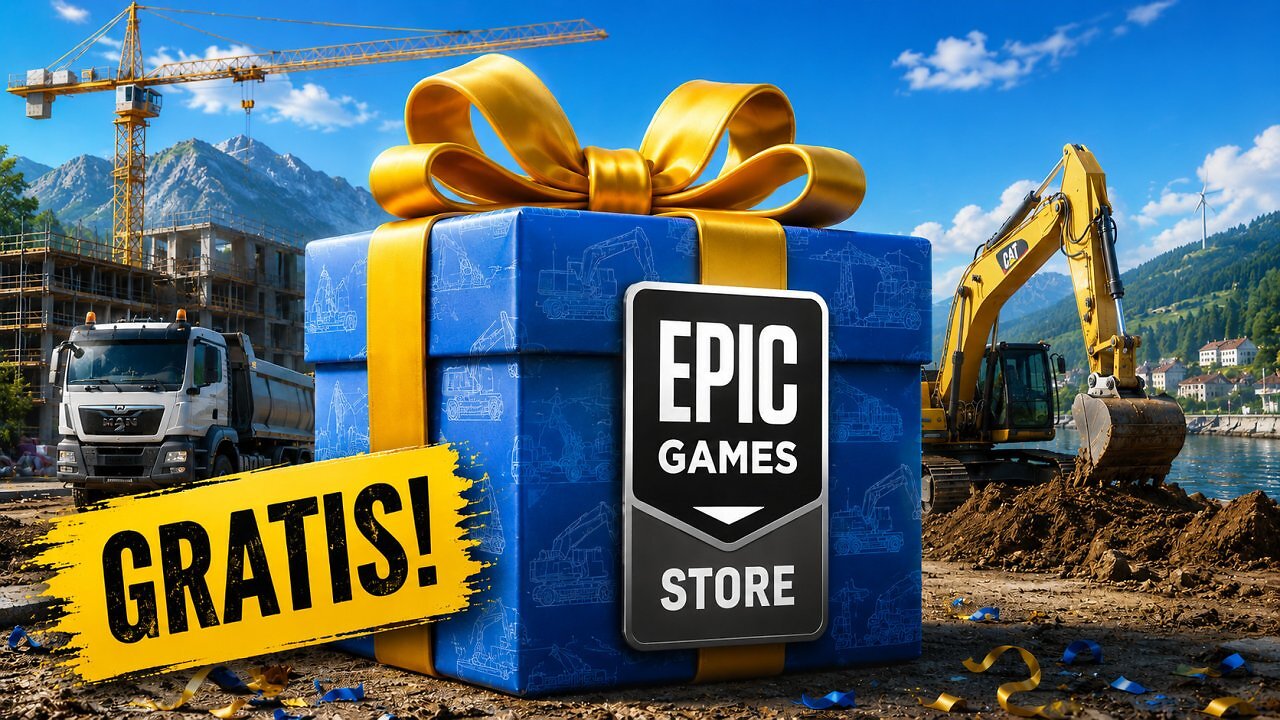 [22/06/2026] Im Epic Games Store steht der Bau-Simulator 3 als Mobile-Geschenk für euch bereit.