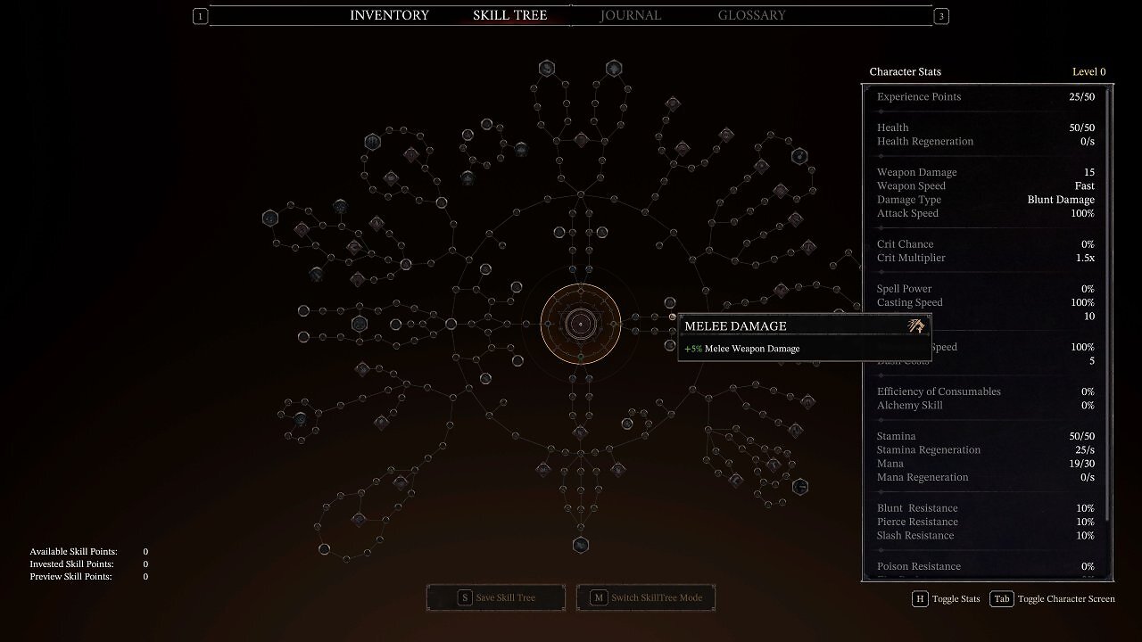[09/06/2026] Mit jedem Level-Up erhaltet ihr einen Talentpunkt hinzu, den ihr im großen Talentbaum verteilen könnt.