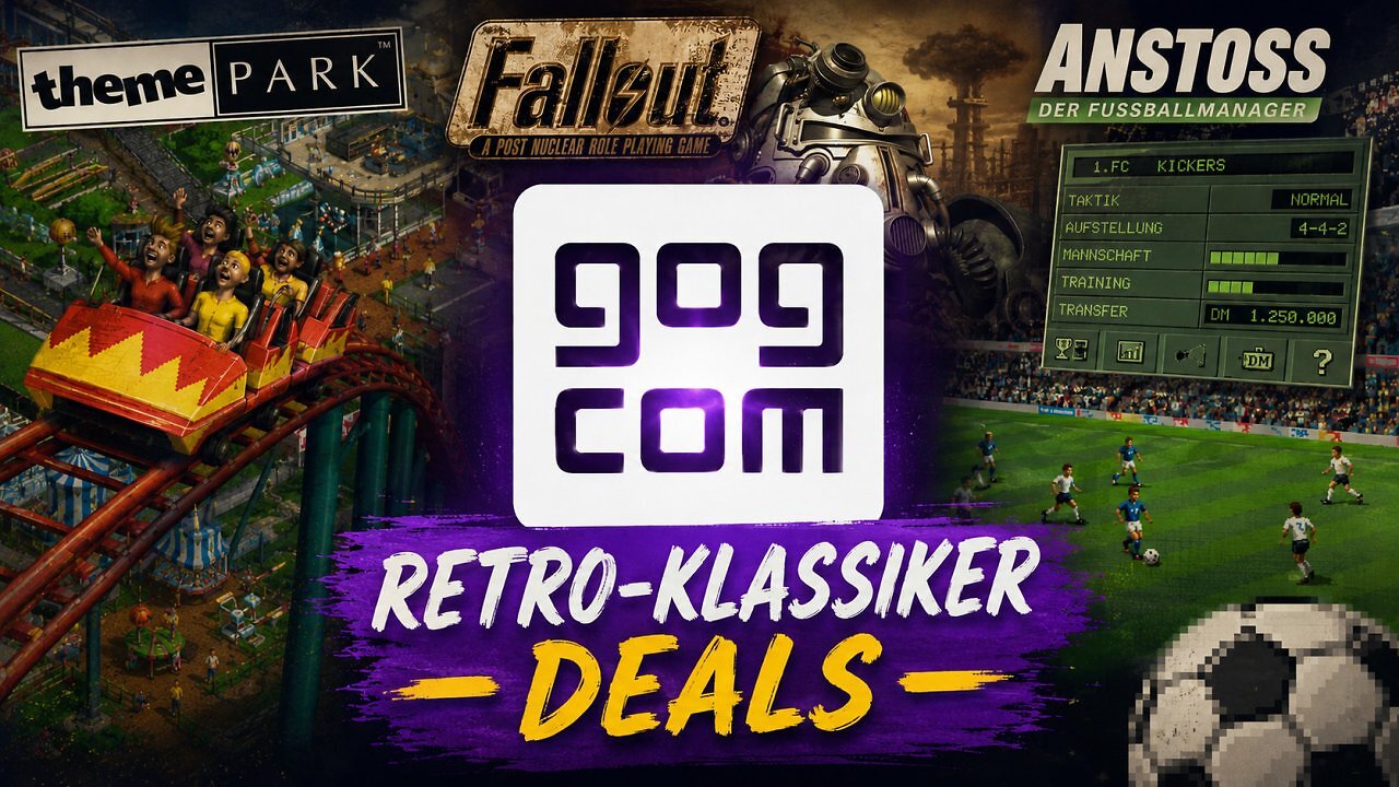 [24/06/2026] Bei GOG könnt ihr zahlreiche Retro-Klassiker aus den 1990er-Jahren zum kleinen Preis kaufen.
