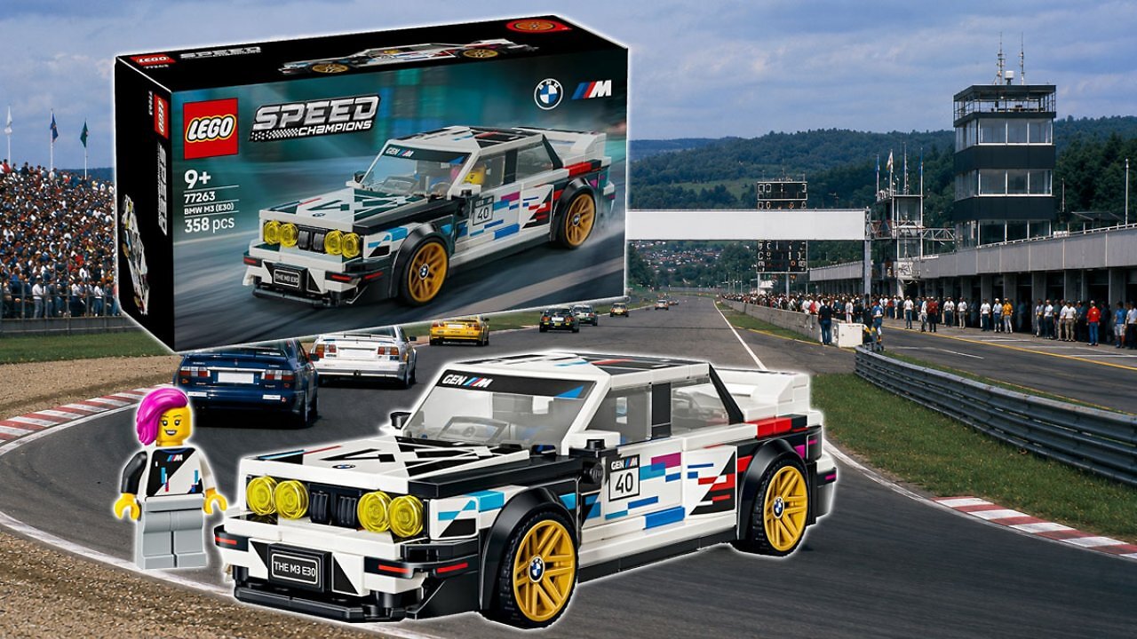 [02/06/2026] Mit Amazon-Preisgarantie rechtzeitig vorbestellen: Lego Speed Champions BMW M3 (E30) zum 40. Jubiläum