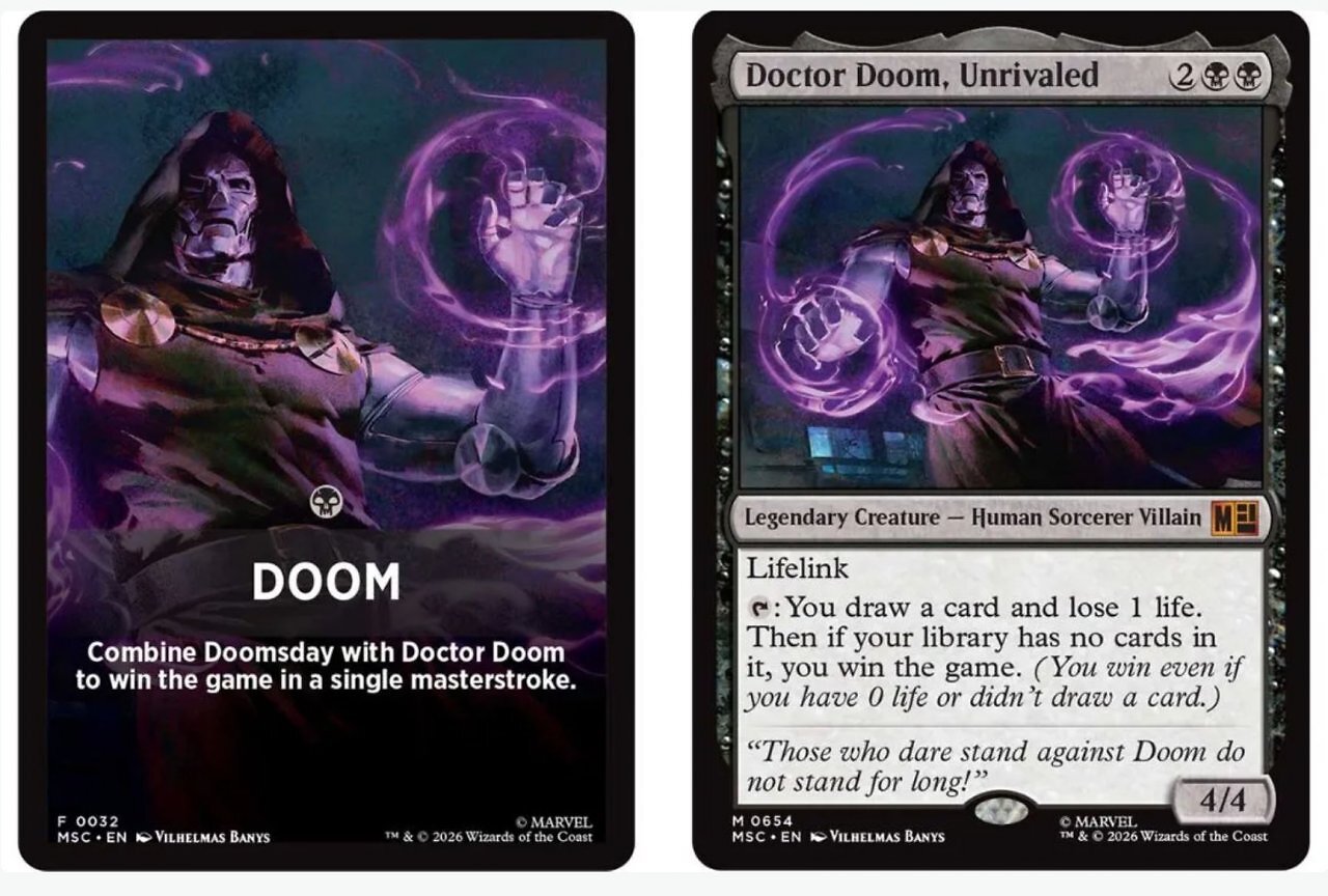 [08/06/2026] MTG: 5 neue Marvel-Karten - Doctor Doom überrascht mit besonderer Siegbedingung (4)