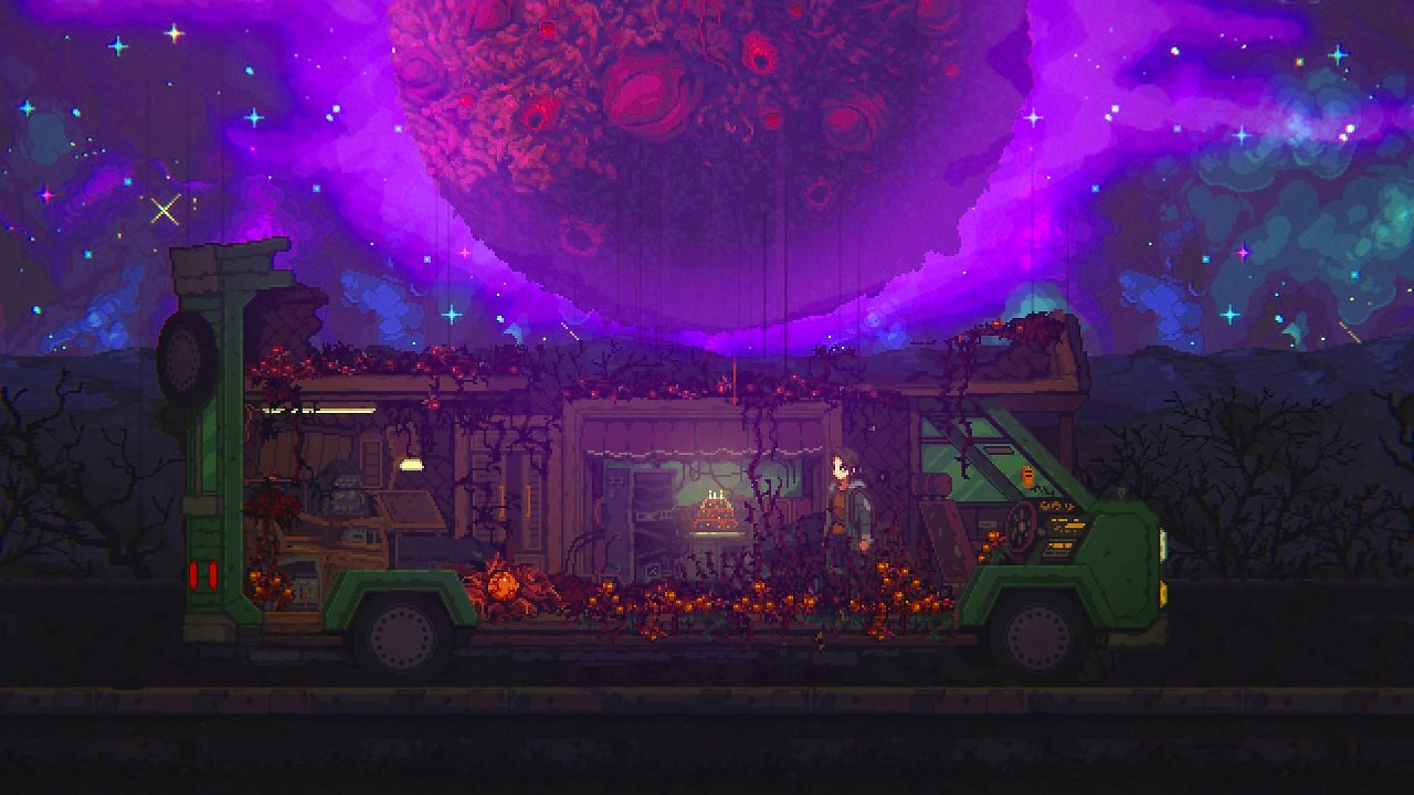 [15/06/2026] The Road of Dust and Sorrow vereint Survival-Horror-Giganten im düsteren Pixel-Look (1)