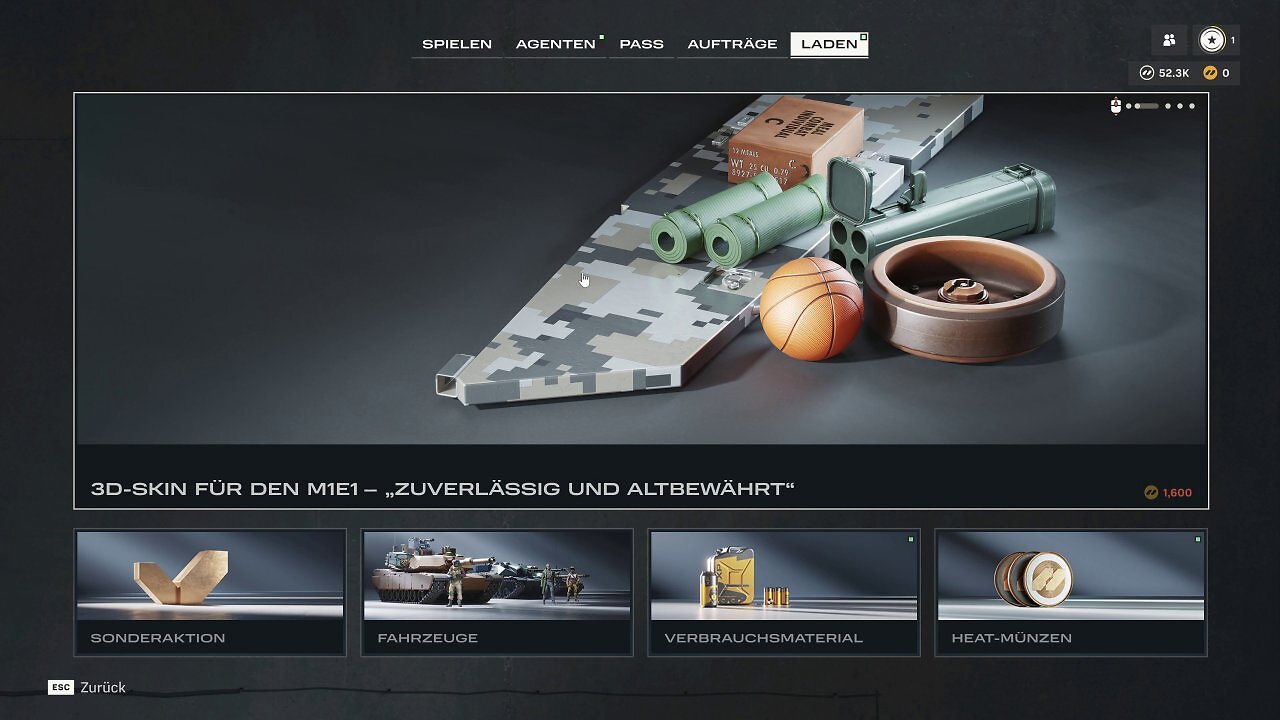 [05/06/2026] World of Tanks HEAT: Natürlich ist auch ein InGame-Shop am Start.&nbsp;