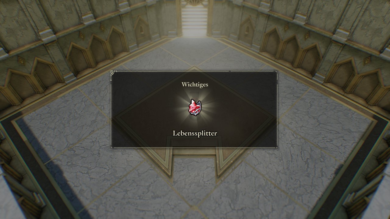 [17/06/2026] Die Lebenssplitter sind nicht weiter als Herzteile aus The Legend of Zelda. Wir freuen uns trotzdem über jeden Fund!