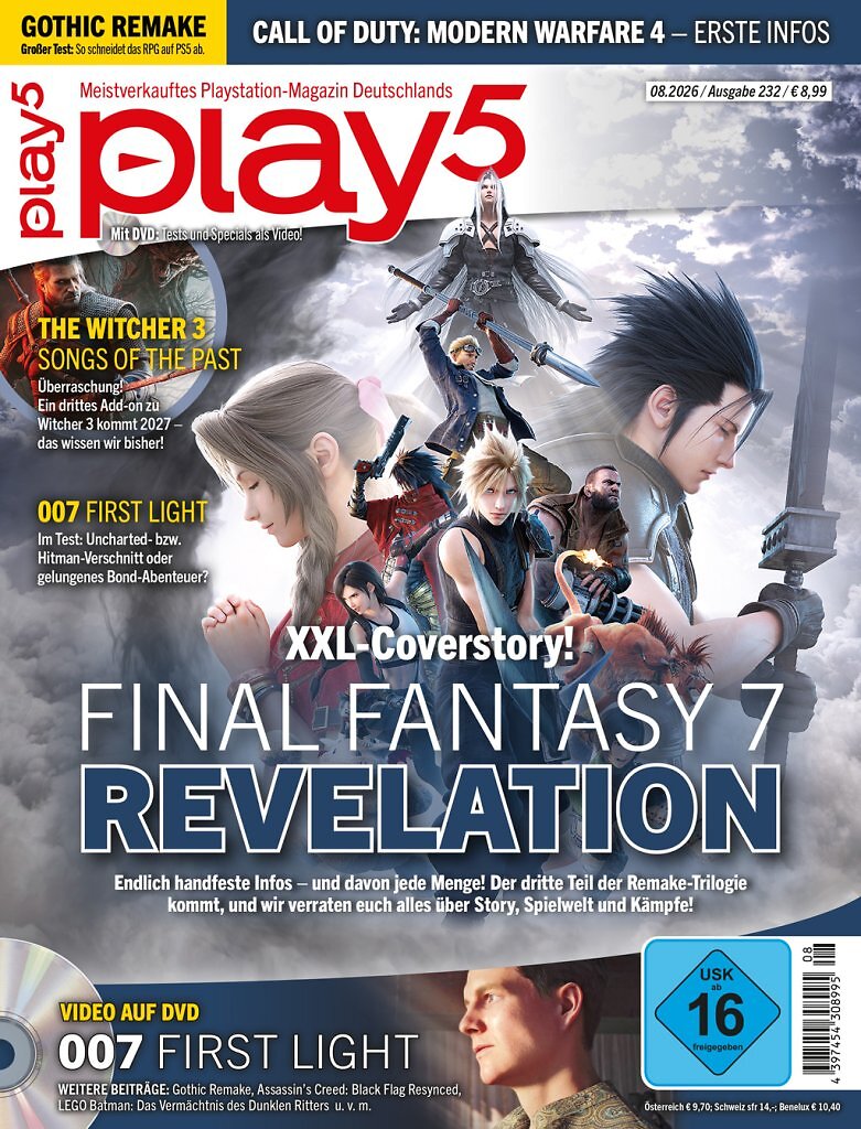 [26/06/2026] Das Cover der play5 08/26