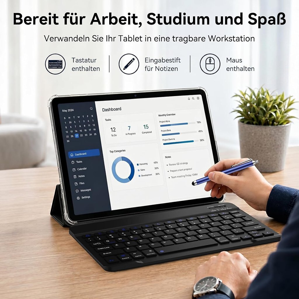 [22/07/2026] Das Tabwee T80 ist vielseitig einsetzbar.