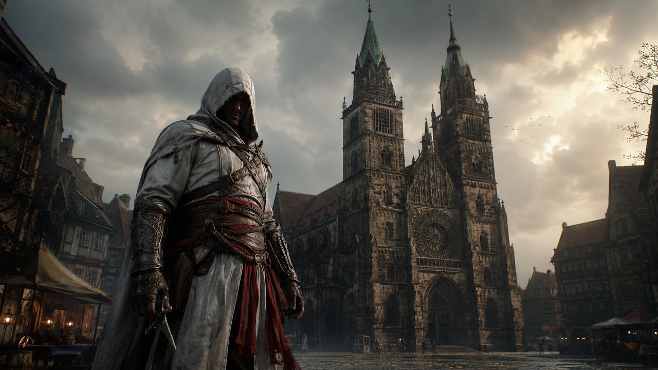 [1] Assassin's Creed Hexe in Nürnberg? Mehrere Spiele entdecken Deutschland als Open World (1)