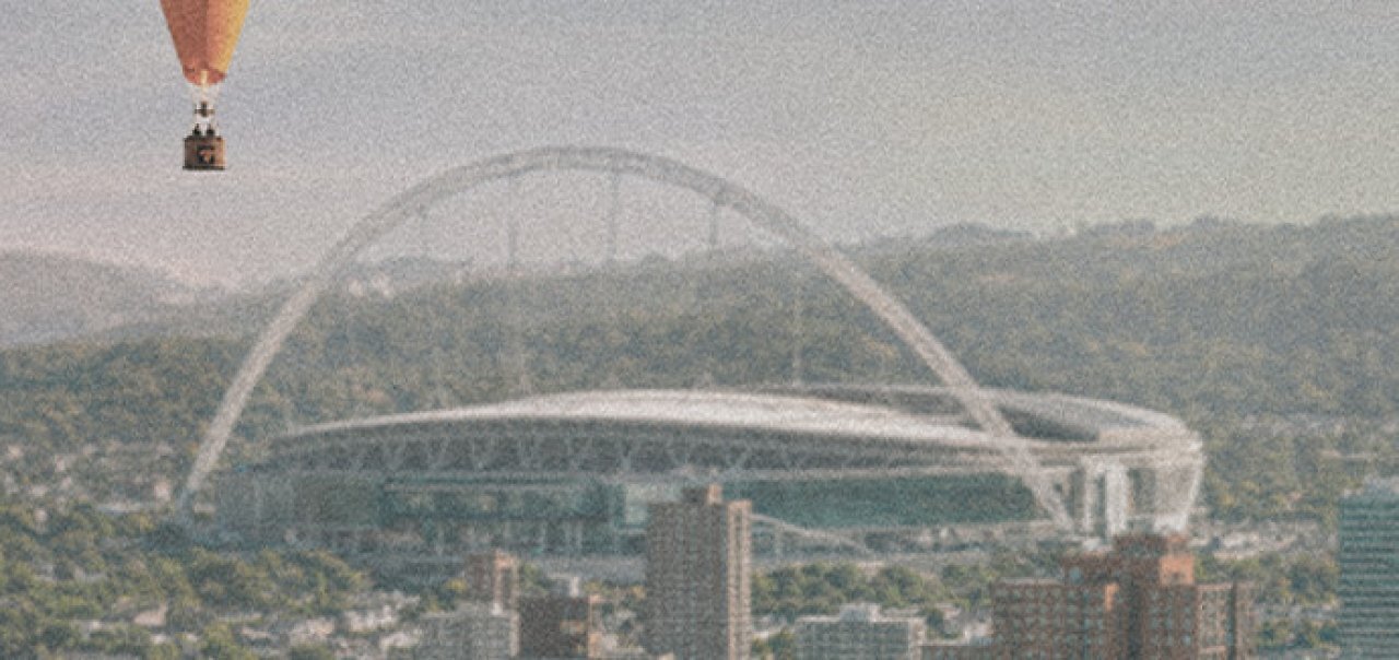 [23/07/2026] Wembley-Stadion - Der markante Bogen ist bekannt für den englischen Fußball.