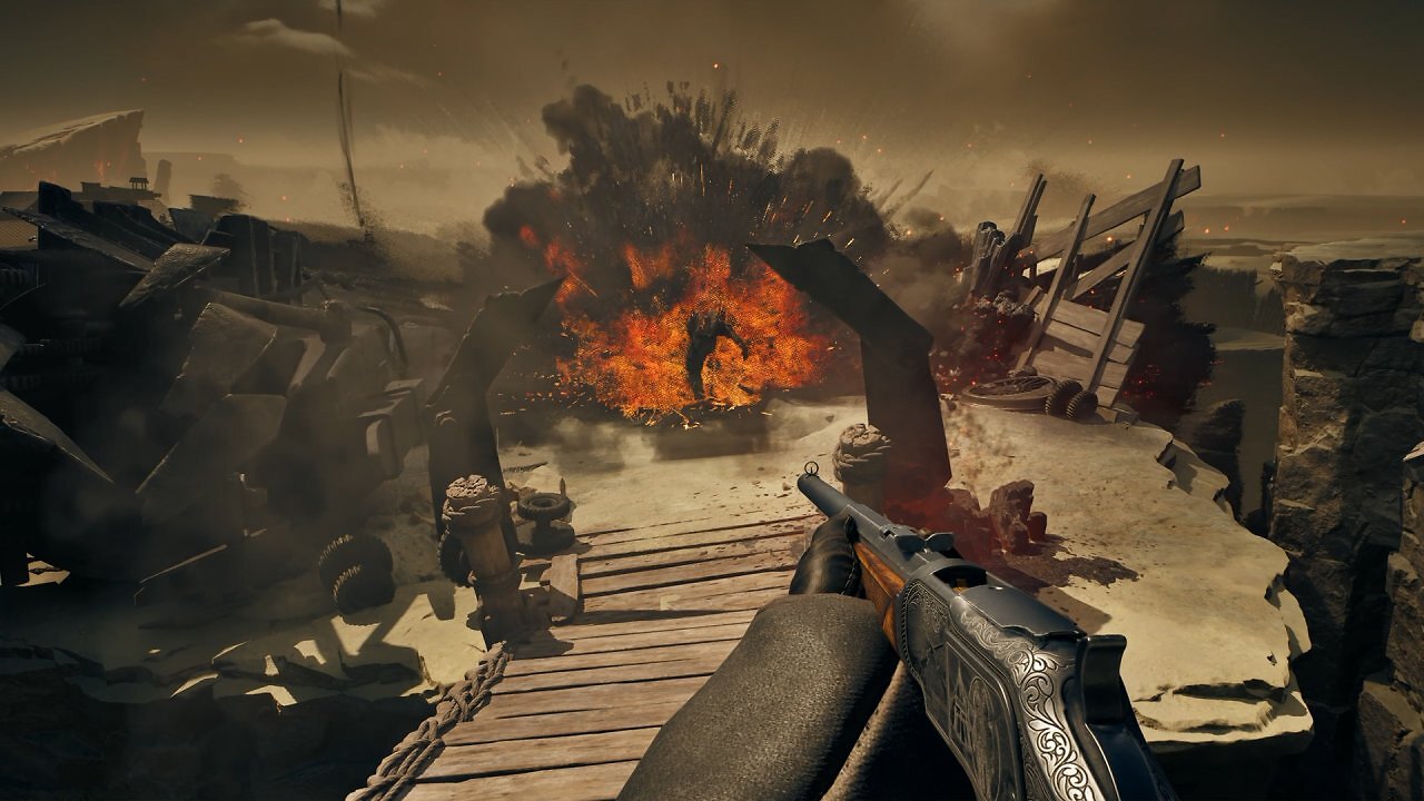 Ein Screenshot aus Guns of Eschaton
