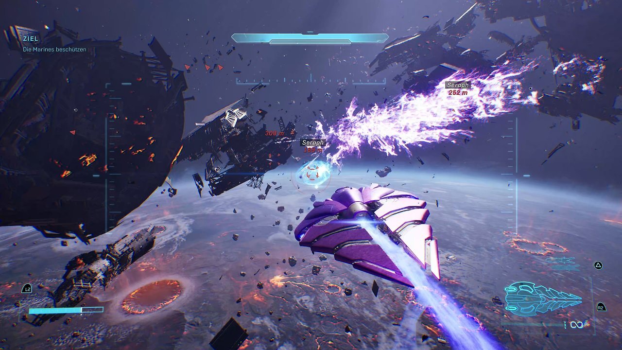 [22/07/2026] Space Shooter: Gegen Ende der Mini-Kampagne gibt's sogar einen Abstecher ins Weltall.