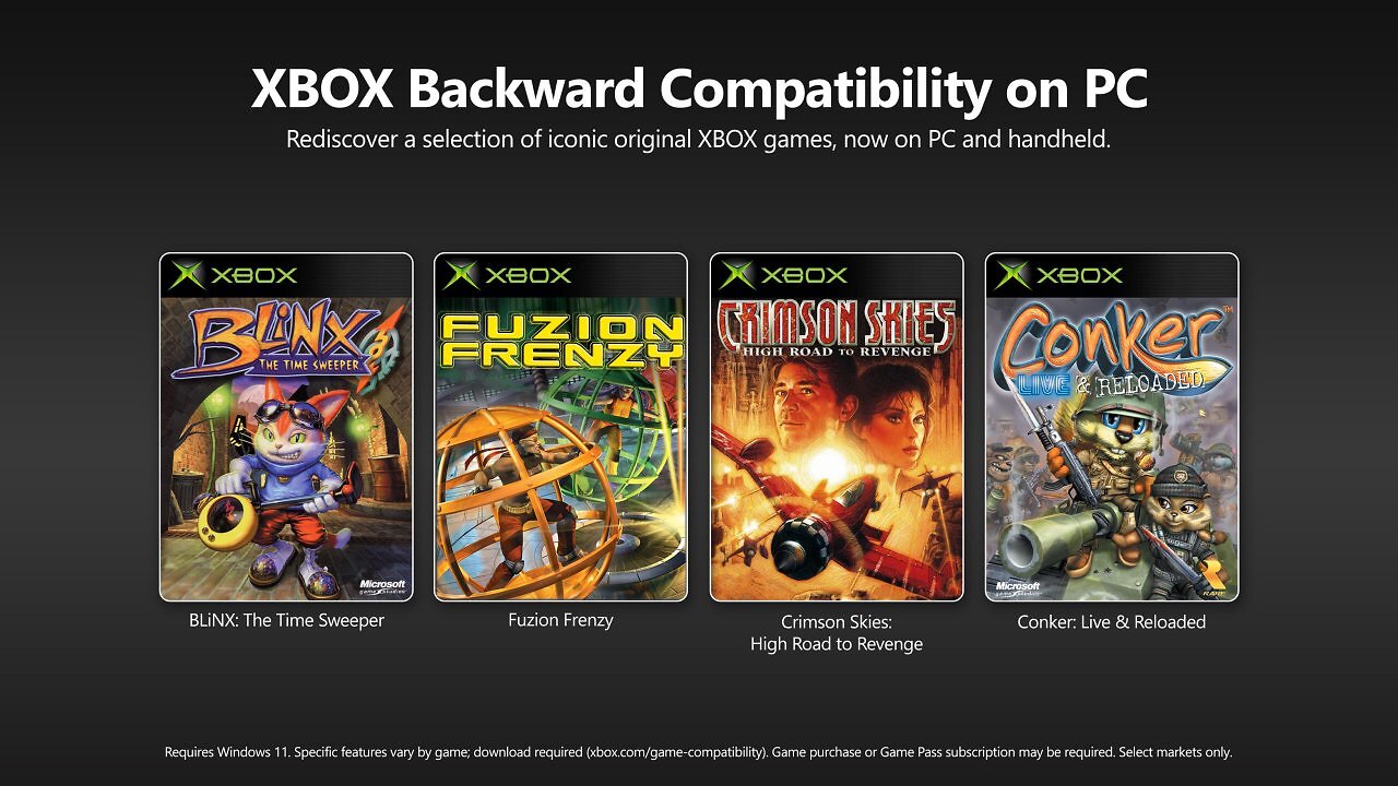 [23/07/2026] Microsoft kündigt an: Xbox-Abwärtskompatibilität als künftiges Windows-Feature