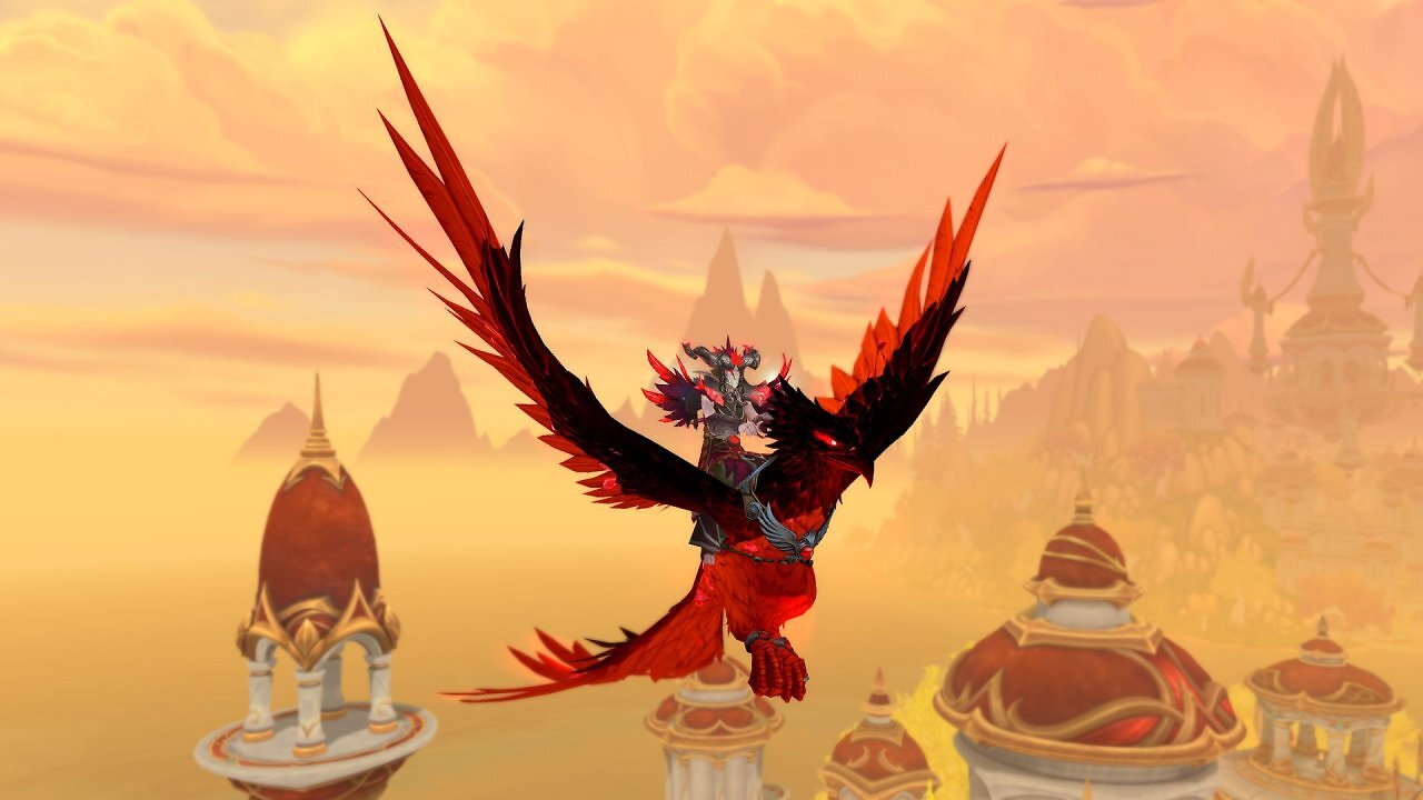 [03/07/2026] WoW-Spieler, die in Saison 1 von Midnight unter die Top 1 % der Mythisch-Plus-Spieler kommen, dürfen sich über das Phönix-Reittier 