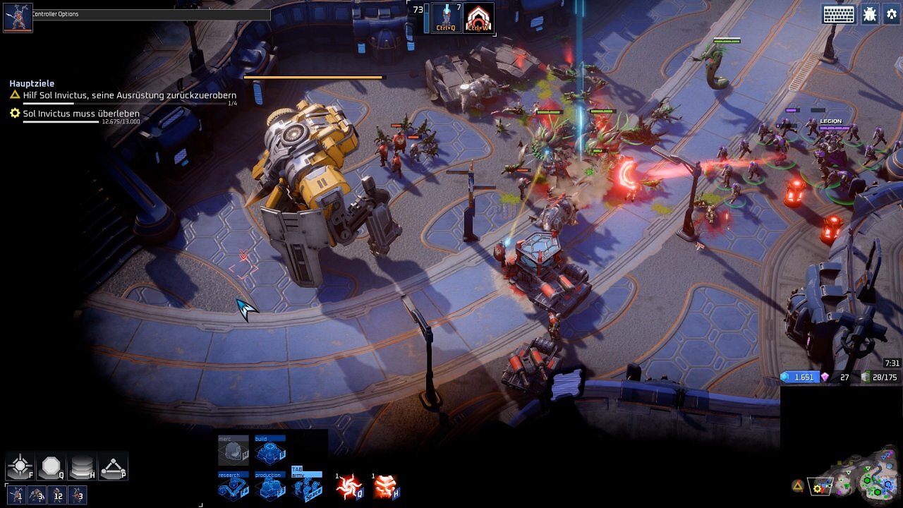 ZeroSpace: Screenshots aus der Demo