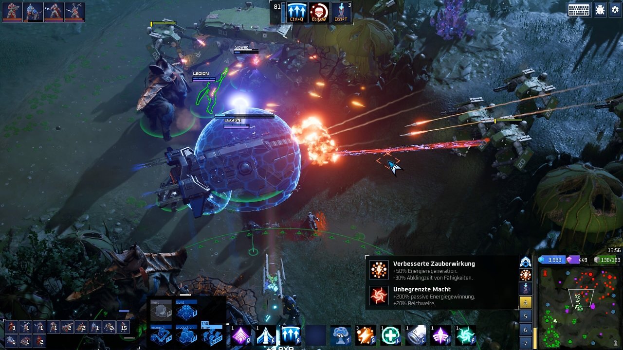 ZeroSpace: Screenshots aus der Demo