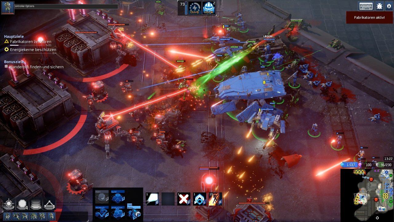 ZeroSpace: Screenshots aus der Demo