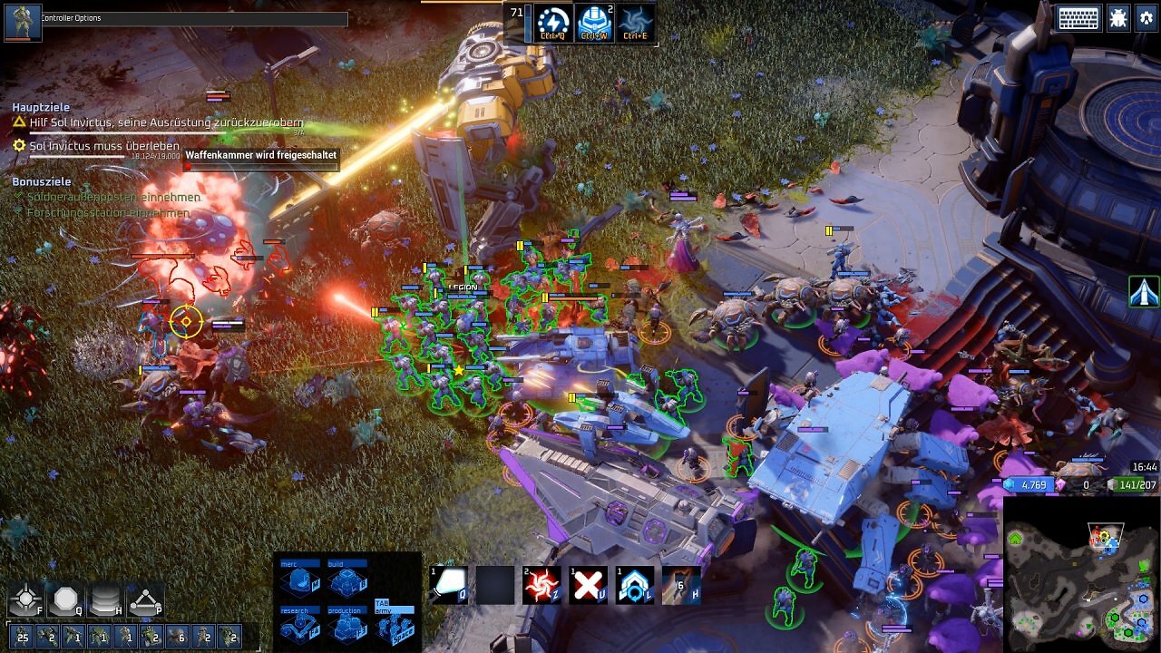 ZeroSpace: Screenshots aus der Demo