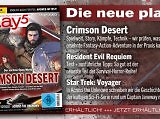 play5 05/26 mit Coverstory zu Crimson Desert, Tests zu Resident Evil Requiem, Avowed, Vorschau zu Gothic Remake u. v. m.