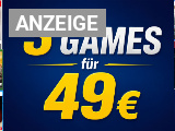Rechnerisch 1-2 Spiele gratis: 3 Games für 49€ bei MediaMarkt - PS5, Switch (2), Xbox & PC