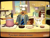Cooking Without Looking: Sam und Max zeigen verzweifelten Junggesellen, wie man auch ohne Lebensmittel so richtig lecker kochen kann. 