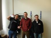 Simon Fistrich, Tobias Hartlehnert, Thomas Szedlak (von links)