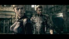 Oh! Die geheimnisvolle, verhüllte Gestalt aus Resident Evil 5, die an mehreren Stellen auftritt, ist doch tatsächlich Jill Valentine? Dabei weiß doch jeder, dass Charaktere in Resident Evil nicht weg sind, solange man ihre Leiche nicht gefunden hat ...