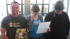 Andy, Katha, Simon