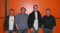 Andy, Simon, Christian, Thomas (v.l.)