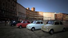 Diese Fiat 500 haben ein paar mehr Jahre auf dem Buckel als die Entwicklungszeit von Gran Turismo 5 - hoffen wir, dass das auch so bleibt.