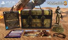 [b]Uncharted 3: Drake's Deception - Explorer Edition[/b] - In einer schicken Truhe verstaut sind die Extras dieser Sammleredition zu Uncharted 3 für PS3. Neben einer Statue und einer Gürtelschnalle enthält die Sammlung auch die Special Edition des Spiels.