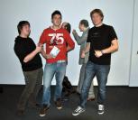 Games Aktuell-Podcast 194: Linus, Philip, Matti (von links)