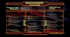 [b]Mass Effect 2[/b] löst das Hacken und Schlösserknacken durch zwei Minispiele. Um in einen Computer einzudringen, muss Shepard eine bestimmte Anzahl von Textsegmenten aus einer Liste heraussuchen. Das Schlossknacken ist ein Memory, bei dem er Zweierpaare bildet.