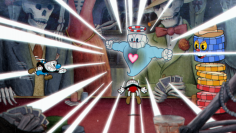 Bunt, schnell, knallhart: Ein Spiel wie Cuphead erzeugt zwar durch seine Koop-Funktionen eine starke Dynamik vor dem Bildschirm, jedoch kommt es bei den Beteiligten bei Fehlern oder plötzlichen Bildschirmtoden auch immer wieder zu Streitigkeiten.
 