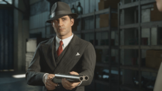 Der Gentleman-Gangster im Nadelstreifen-Anzug mit Fedora. So stellen wir uns den typischen Mafia-Schergen vor.