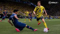 Electronic Arts Vormachtstellung bezüglich FIFA kommt durch die unzähligen Lizenzen von Spielern, Ligen und Vereinen sowie dem höchst umstrittenen FUT-Modus zustande (im Bild: FIFA 21).  