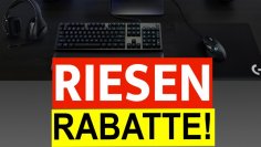 <strong>Tolle Gaming-Maus von Logitech 61% Rabatt </strong>- auch Spitzen-Tastatur viel günstiger